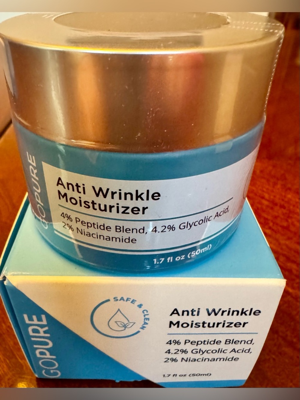 Go Pure Anti Wrinkle Moisturizer **NWT**